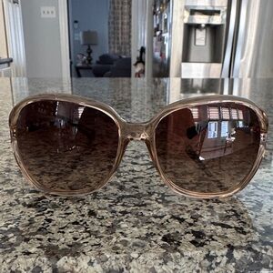 Coach Brown Gradient Sunglasses